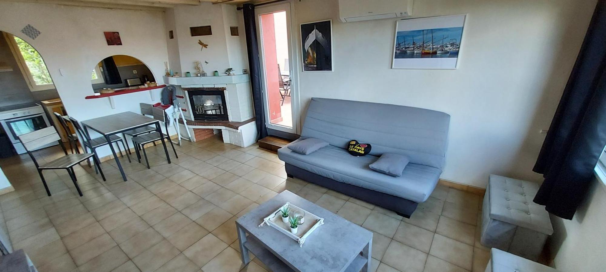 Le Barcares Logement Climatise Pour 6 Personnes, Draps Et Serviettes Non Fournis Air-Conditioned Accommodation For 6 People, Sheets And Towels Not Provided Alojamiento Con Aire Acondicionado Para 6 Personas, Sabanas Y Toallas No Incluidas Exteriör bild