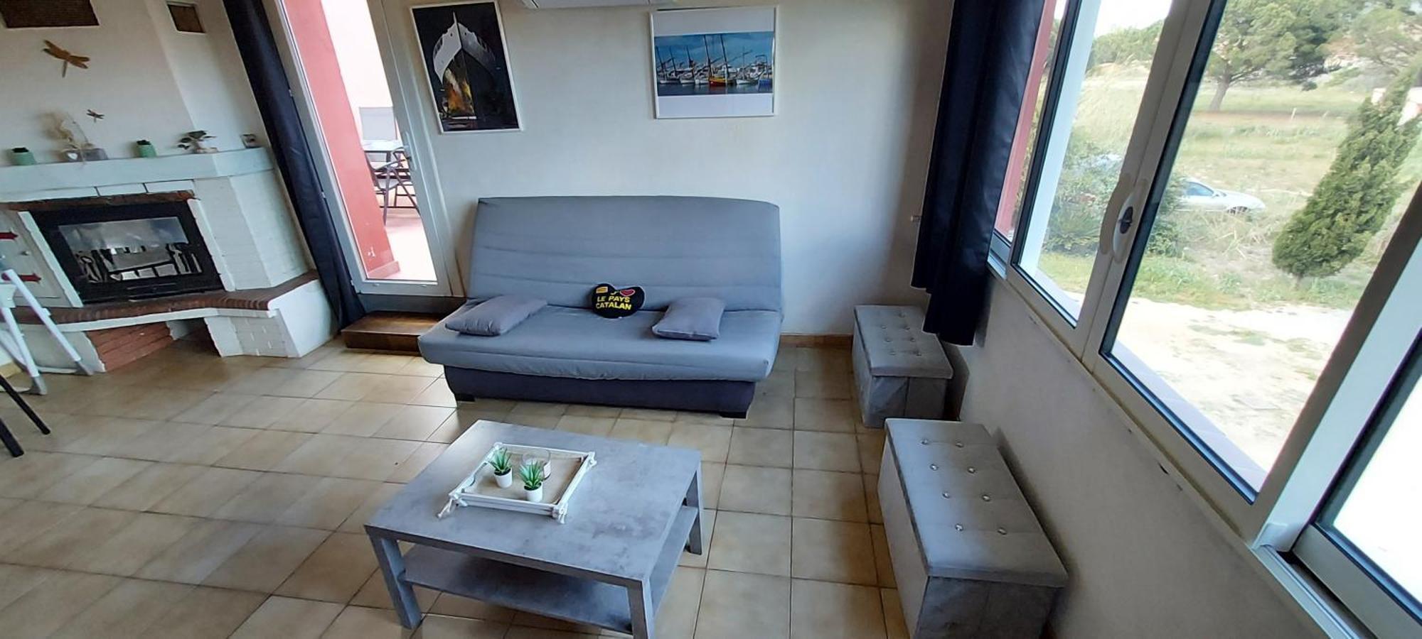 Le Barcares Logement Climatise Pour 6 Personnes, Draps Et Serviettes Non Fournis Air-Conditioned Accommodation For 6 People, Sheets And Towels Not Provided Alojamiento Con Aire Acondicionado Para 6 Personas, Sabanas Y Toallas No Incluidas Exteriör bild